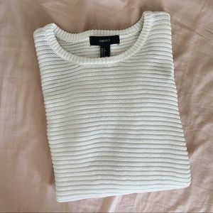 Forever 21 White Sweater